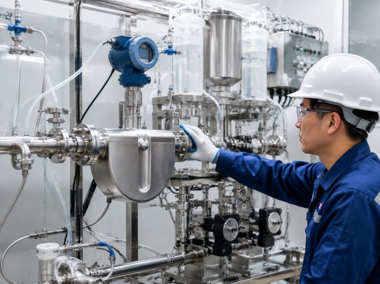晋中科里奥利液体质量流量计